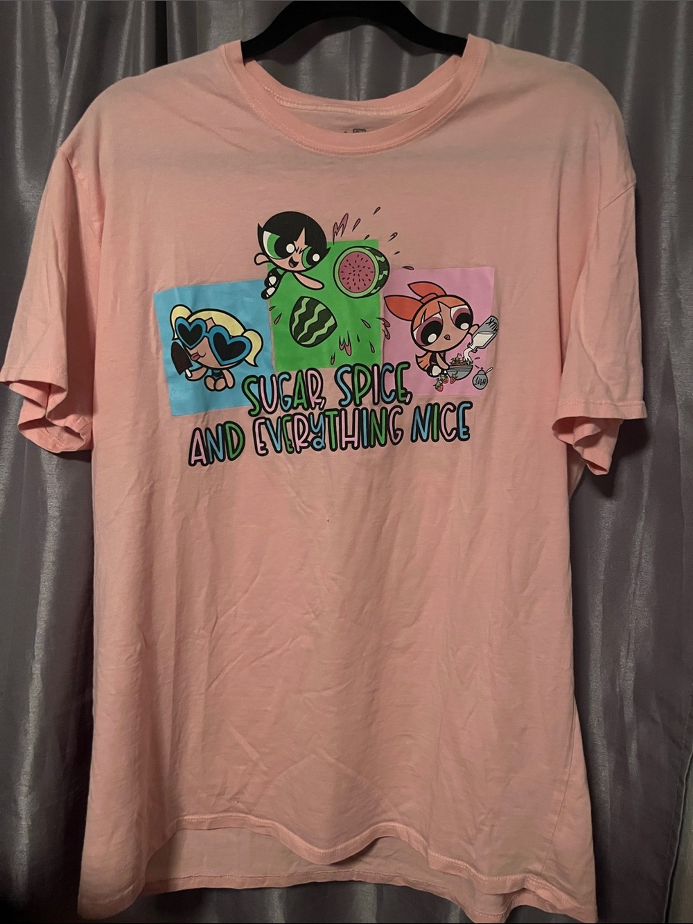 Cartoon Network Pink Powerpuff Girls Graphic Tee